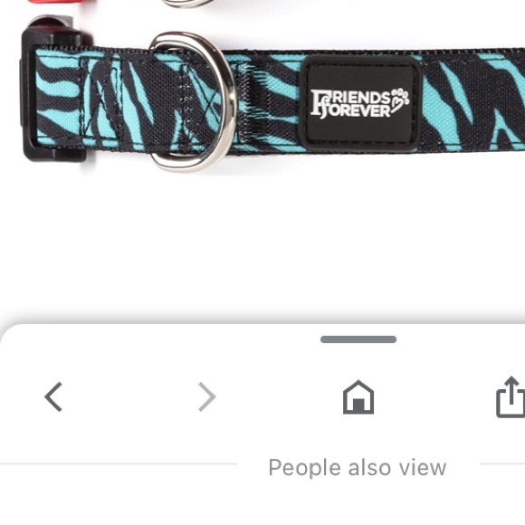 (S) Friends Forever Pattern Dog Collar - Picture 1 of 6